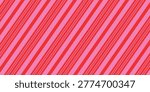 Candy Cane Stripes Seamless Pattern - Diagonal candy cane stripes repeating pattern design
