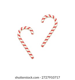Zuckerrohr Vektor, Zuckerrohr, Weihnachtsdekoration