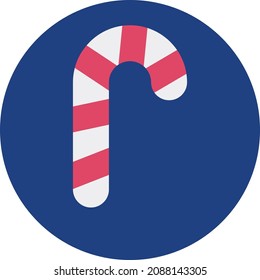 Icono de color de vectores de candía que puede editarse fácilmente

