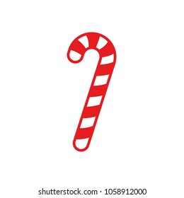 Candy Cane Vector Illustration