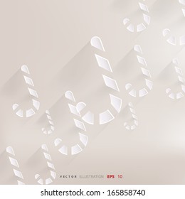 Candy cane web icon