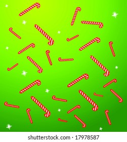 candy canes background