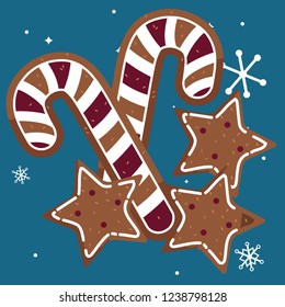 Candy canes design