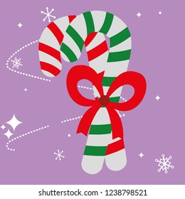 Candy canes design
