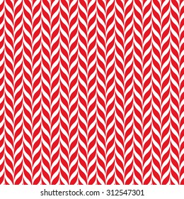 Candy canes vector background. Seamless xmas pattern with red and white candy cane stripes. Cute winter holiday background.