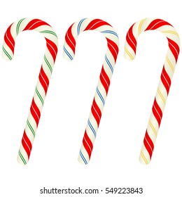 Candy canes, vector design 