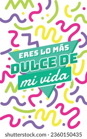 Candy card, text in spanish but you can modify this