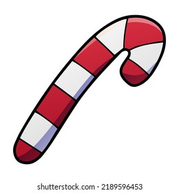 Candy cartoon illustration isolated on white background