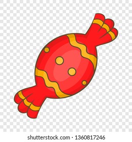 Candy in cartoon style isolated on background for any web design 