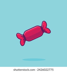 Candy cartoon vector illustration valentine concept icon isolated