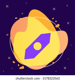 Candy, chocolate abstract vector icon. Element of kitchen for mobile concept and web apps illustration. Thin flat icon for website design and development