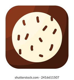 candy chocolate day food sweet icon element vector illustration