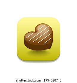 Candy Chocolate Sweet Food Logo Vector Icon Symbol