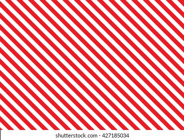 Candy Christmas diagonal lines pattern, red and white lines background