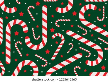 Candy christmas pattern