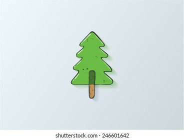 candy christmas tree