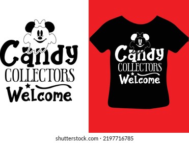 Candy Collectors Welcome svg design