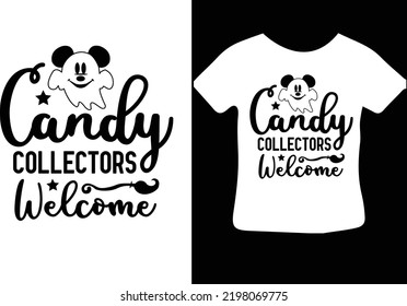 Candy Collectors Welcome svg design