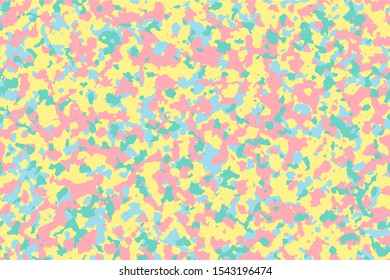 Candy color camouflage (New color trends), Fashion pattern for use in creating adolescent costumes. Colorful in trend, Suitable for casual wear (informal attire) , Traveling during holidays, Chilling 
