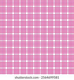 Candy color diagonal lines seamless pattern. Vector pink stripes background.