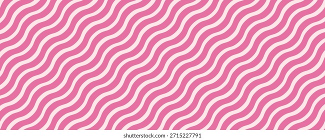 Candy color straight lines seamless pattern. Light pink vertical stripes background. Abstract pastel swatch design template for fabric, textile, wrapping paper, banner, card, poster.wallpaper Vector

