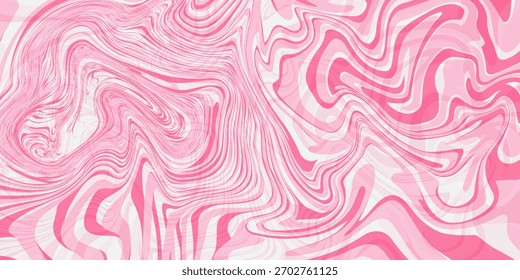 Candy color sunburst background. Abstract pink cream sunbeams design wallpaper. Colorful spinning lines for template, banner, poster, flyer. Sweet rotating cartoon swirl or whirlpool.