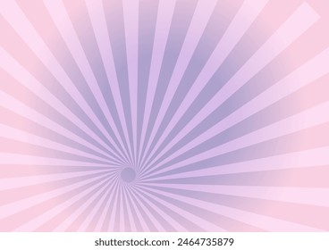 Candy color sunburst background, Swirling radial ice cream background, Swirl candy background, Abstract pattern with colorful rays, Vector, Illustration 