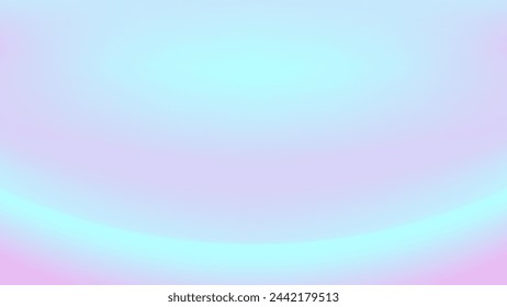 Fondo de degradado pastel de color caramelo. Onda borrosa color pastel púrpura, rosa, azul, verde, blanco. Ilustración de vector