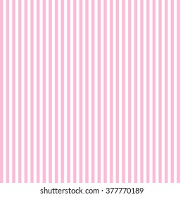 Candy Colours Pink And White Seamless Stripes