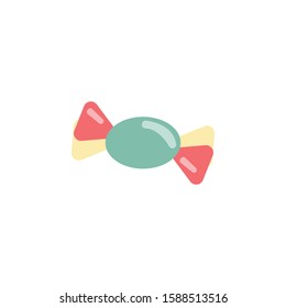candy cookies icon christmas vector