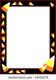 Candy Corn Border.