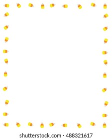 Candy Corn Border