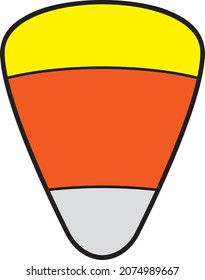 Ilustración vectorial de color de maíz dulce