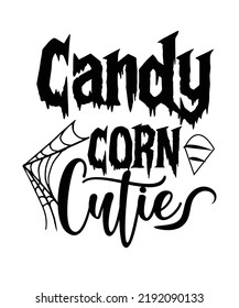 Candy Corn Cutie Design. You will get eps file with 300ppi.