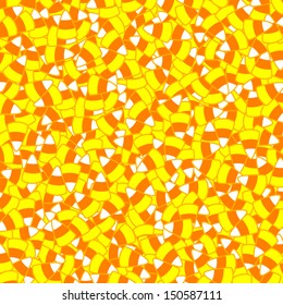 Candy Corn Halloween Candy Background