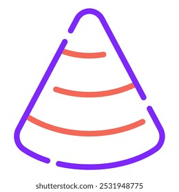 Candy Corn icon for web, app, infographic, etc