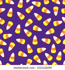 Candy corn pattern.Wallpaper, Abstract background, Holiday banner ,Greetings card-EPS10