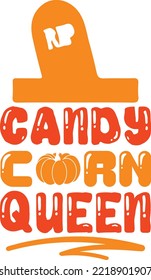 candy corn queen vector file