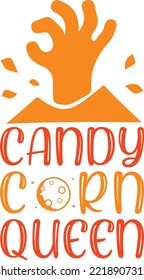 candy corn queen vector file