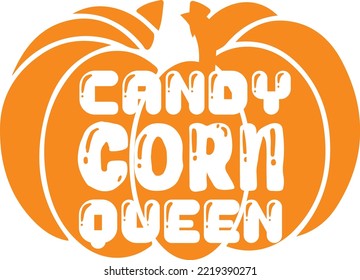 candy corn queen vector file 