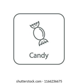 Candy Design Icon Vector Illustration 