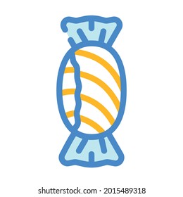 candy dessert color icon vector. candy dessert sign. isolated symbol illustration
