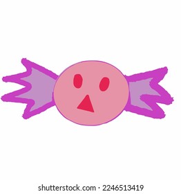 El diablo de las golosinas es un monstruo en Holloween