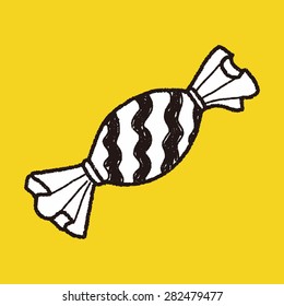 candy doodle drawing