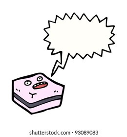candy with face cartoon