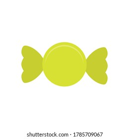 Candy flat, sweets icon, vector illustration isolated on white background