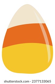 Candy Halloween Ikone in flachem Design