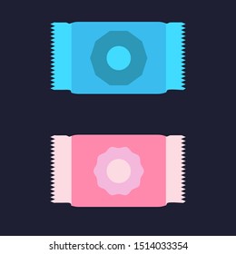 candy for halloween isolated delicious and sweet dessert for a children's holiday vector subject