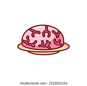 candy of halloween on white background vector illustration design