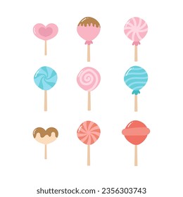 Candy hand drawn illustration vector